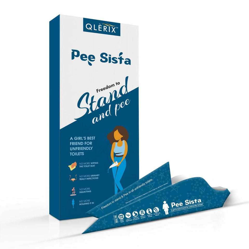 Pee Sista Stand & Pee Paper Disposable Female Urination Device for Women (Pack of 1 (10 Piece))