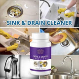 Drain Cleaner Powder Removes Clogs, Blockages in Washbasin 100ml (Pack of 1)