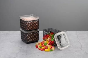Plastic DryFruit/Grocery Container - 500 ml
